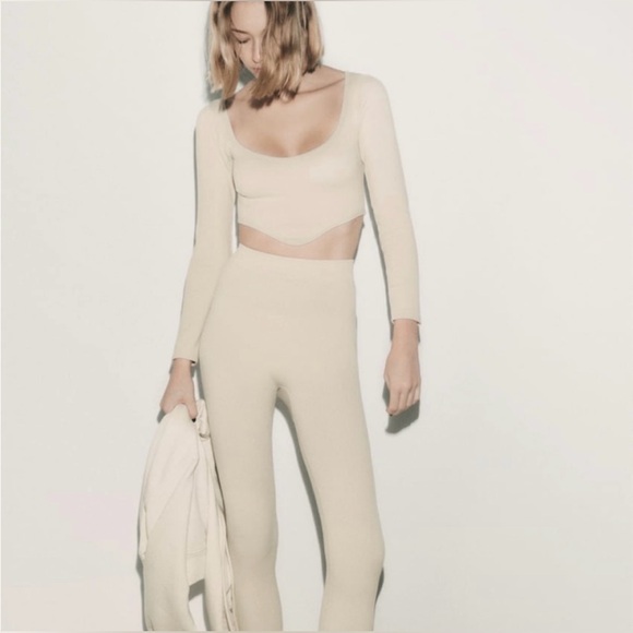 Zara ribbed seamless set - Picture 4 of 11